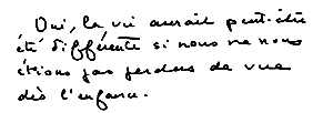 Marguerite Yourcenar - Oui, la vie... (lettre du 24 juillet 1983)