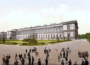 Alte Pinakothek München um 1900
