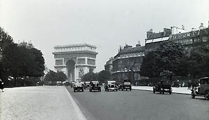 Paris, Arc de Triomphe (damals)