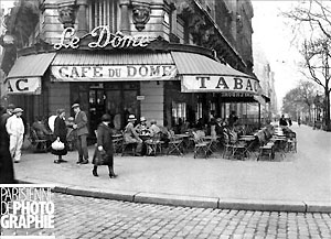 Paris, Café du Dôme (Parisienne de photographie, 1925)