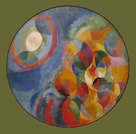 Robert Delaunay, Simultankontraste, Sonne und Mond (1912-13), Museum of Modern Art, New York