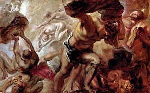 Peter Paul Rubens, Der Sturz der Titanen (1637-38?), Königlich belgische Kunstmuseen, Brüssel