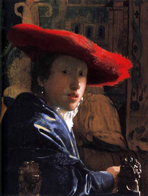 Johannes Vermeer, Mädchen mit rotem Hut (1668?), National Gallery of Art, Washington D.C.