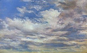 John Constable, Wolkenstudie (1821), National Gallery of Victoria, Melbourne, Australien