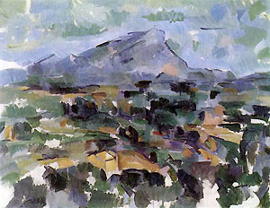 Paul Cézanne, Mont Sainte-Victoire (1904-06), Kunsthaus Zürich