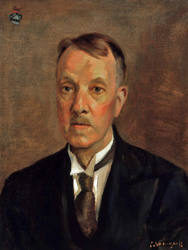 Conrad Baron v.Vietinghoff II (porträtiert von seinem Sohn Egon)